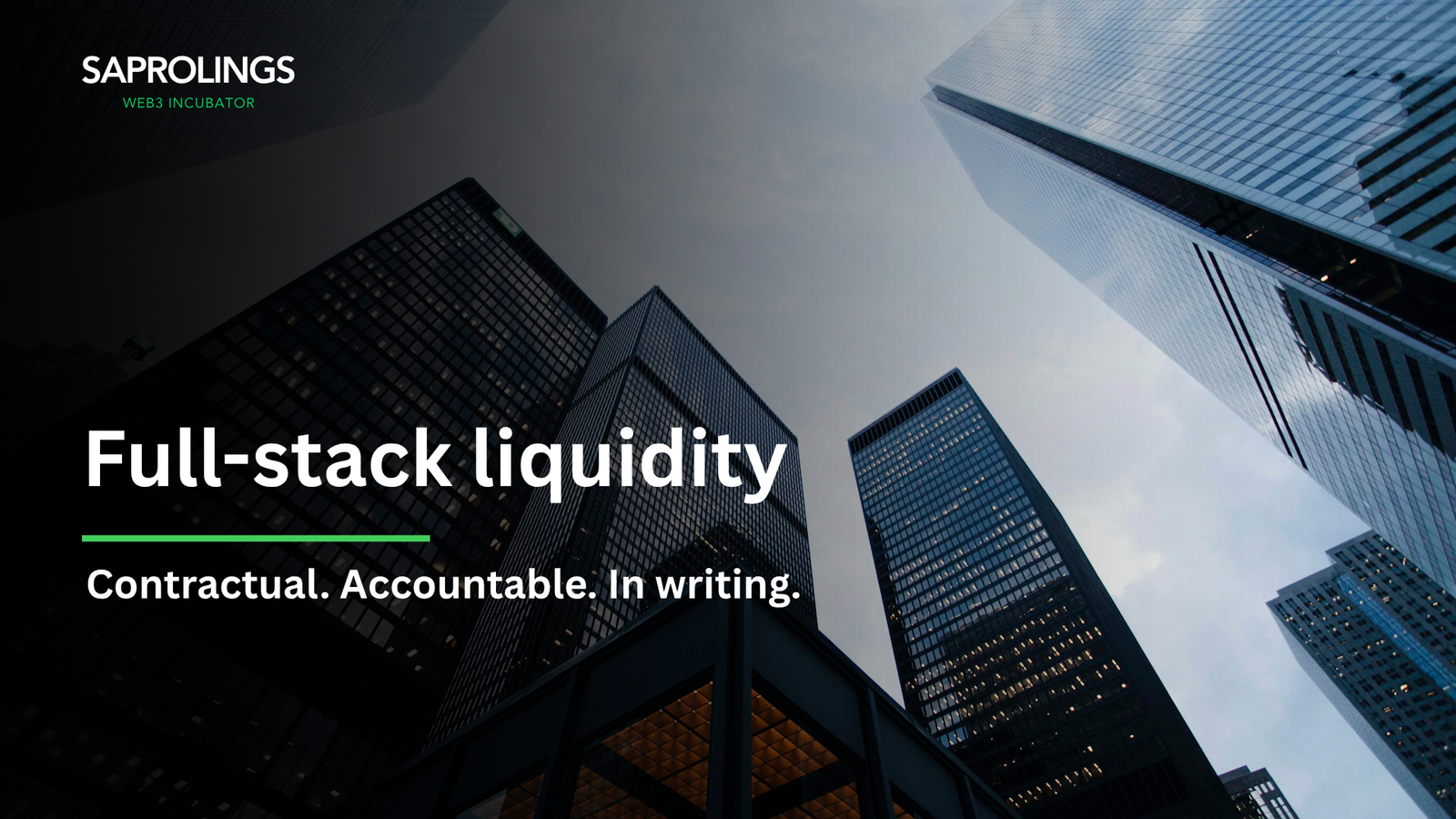 Capital markets — trading floor liquidity